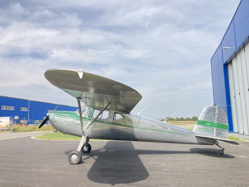 Baby Cessna 140 Test Flight after Avionics Upgrade!